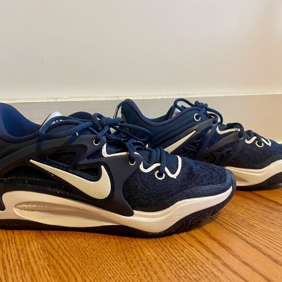 Nike KD15 TB Navy Blue and White main image 3